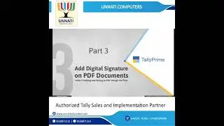 Digital Signature in Tally Prime Pdf