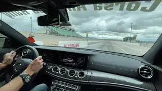 E63S AMG Wagon Launch Control (Beat the Huracan!)