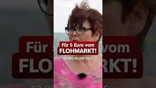 Expertise über das 8.000-fache vom Kaufpreis! 😱 | Bares für Rares #shorts #classic