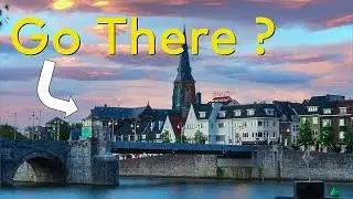 a Walking Tour in Maastricht City Center in 4K
