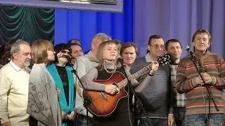 С 10-летием бард-проекта Андрея и Ирины Колесниковых "Знай наших".Первый концерт 26.10.2014 1отд
