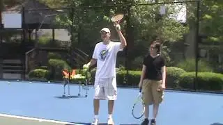 beginner tennis lessons: how to serve