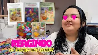 REACTING TO THE COLORS OF THE SUBSCRIBERS