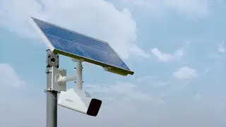Solar powered Security Camera Setup