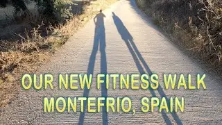 Taking a Walk in the Mornings in Montefrio Spain