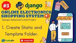 Create Static And Template Folder | Python Django Project | Python Django Tutorial | In Hindi