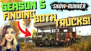 SEASON 5 is OUT NOW! - FINDING BOTH TATRA TRUCKS - SnowRunner - Year 2 Pass/Phase 5 Gameplay