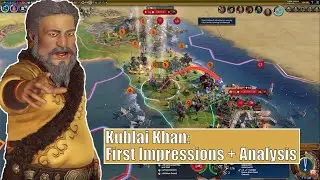 Civ 6 Kublai Khan First Impressions | Civiliation 6 New Frontier Pass