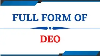 Full Form Of DEO