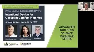 Critical Canadian Home Building Science Part 8: Intentional Design for Occupant Comfort in Homes