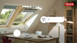 Ferestre de mansardă electrice VELUX acționate cu telecomandă: confort fără efort, la îndemână