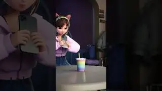 How to shoot a cinematic video of your favorite drink!😻 시네마틱 영상 찍기 #lechat #tiktok #shorts