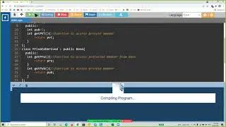Private Mode Inheritance in C++