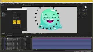 Diễn hoạt nhân vật thạch nhún nhảy - jelly motion character animation After Effects with Blob It