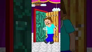 No GOD Please No!! Alex Toilet Prank Steve | Minecraft Cartoon