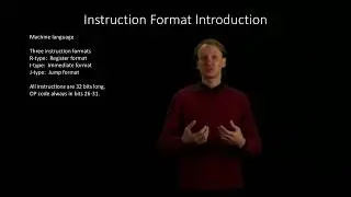 4.  Instruction Format Introduction