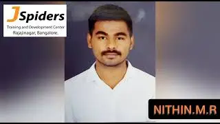 TESTIMONIAL | JSPIDER RAJAJINAGAR | NITHIN M R