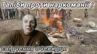 Як Талібан бореться з наркоманією в Афганістані?