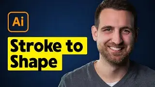 How to Turn a Stroke into a Shape in Illustrator