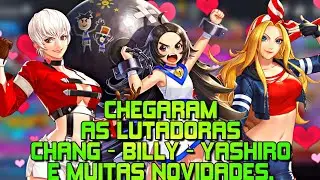 CHEGARAM AS LUTADORAS CHANG - BILLY - YASHIRO E MUITAS NOVIDADES - THE KING OF FIGHTERS ALL STAR #50