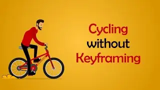 Animation without Keframing? | super easy Cycling animation tutorial | #aftereffects #tutorial #ae