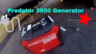 Predator 3500 Watt Super Quiet Inverter Generator from Harbor Freight