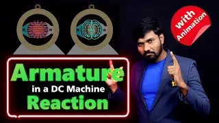 armature reaction in dc generator | Armature Reaction in DC motor | Mastering Armature Reaction