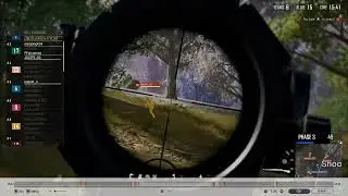 Another ESP cheater caught out while killing bots. Names showing.