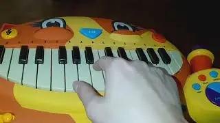 how to play his theme on piano easy tutorial
