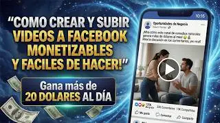 How to monetize easy AI videos on Facebook and earn more than $20 a day