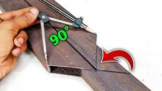 How to weld and 90 degree corners quickly and beautifully! Welding is on another level