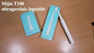 Ultragarsinis dantų šepetėlis Xiaomi Mijia T100 iš AliExpress
