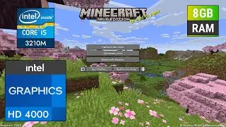 Playing Minecraft 1.21.5 on Intel Hd 4000 iGPU Low End Pc