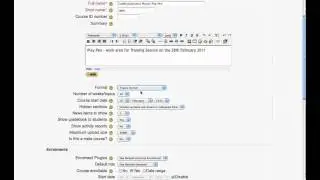Intro to Moodle 1- Using the interface
