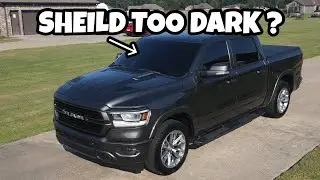 50% TINT ON MY RAM 1500 WINDSHIELD