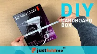 How to Make Simple Custom DIY Cardboard Boxes - Custom Packing Boxes for Shipping