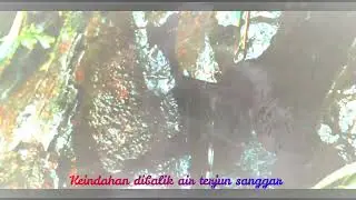 Sanggar waterfall destination Jombang East Java Indonesia