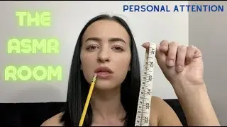 [ASMR] Detailed Face Measuring & Tracing RP