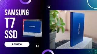 Samsung T7 SSD for Macbook Air and Macbook Pro | Speed Test | Full Review