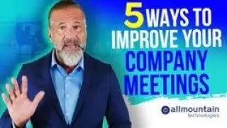 5 Ways To Improve Your Company Meetings