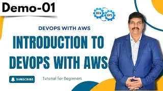 DevOps With AWS Demo 01 | Introduction To DevOps with AWS | Tutorial for Beginners