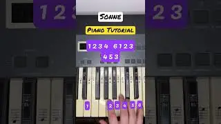Sonne Piano Tutorial 🎹 