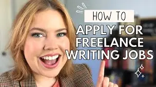 How to Apply for Freelance Writing Jobs | Advice for Beginners