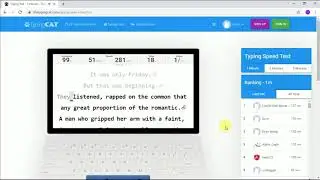Best Typing Test Website for Touch Typing Test.
