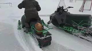 ИРБИС ТУНГУС 600L ПО СНЕГУ(СЕРИЯ ВТОРАЯ)