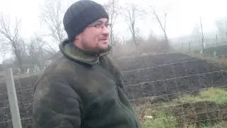 Подготовка участка под посадку слив и яблок.