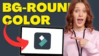 How To Change BACKGROUND COLOR In Filmora for 2023