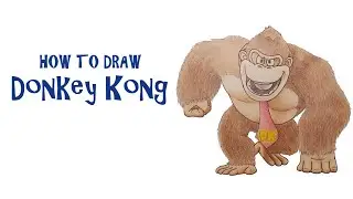 How to Draw Donkey Kong | Super Mario Bros. Movie