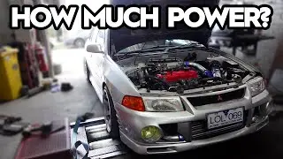 SOHC Turbo 4G93 STOCK INTERNALS Dyno Tune 17 PSI (Stock ECU) | Budget Evo Build