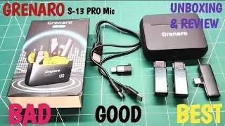 GRENARO S-13 PRO Mic Review | Grenaro wireless microphone | mic for YouTube videos